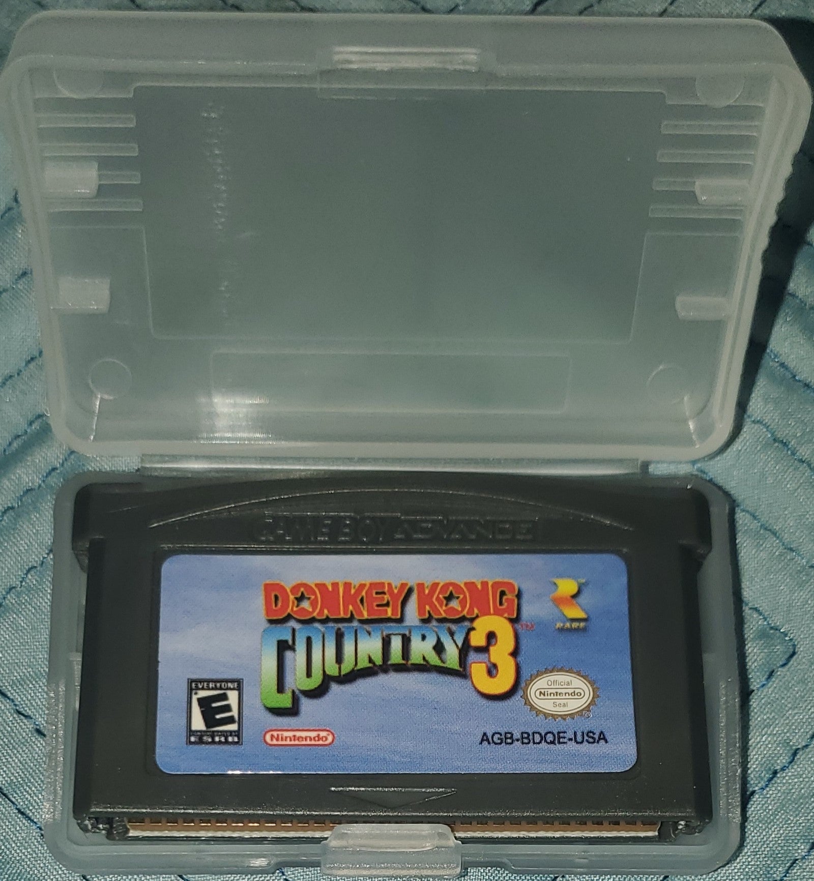 Donkey Kong Country 3 GBA Video Game Cartridge Nintendo Game Boy Advance 2005