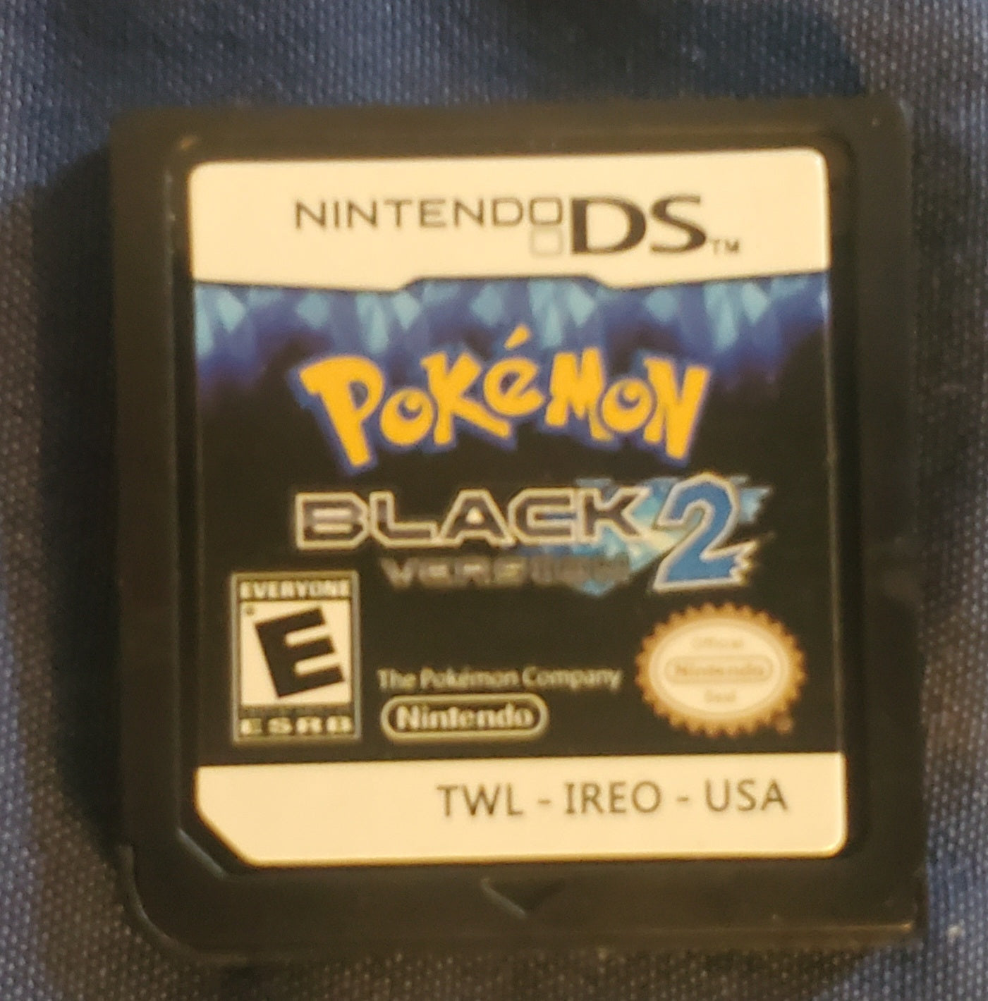 Pokemon Black Version 2 Nintendo DS NDS Video Game Cartridge