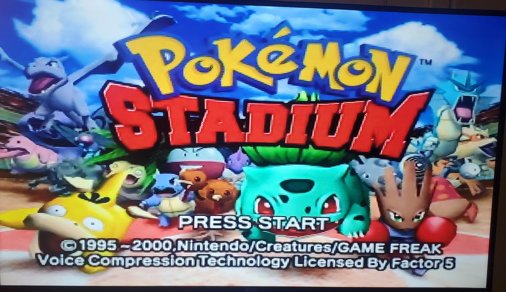 Pokemon Stadium 1 N64 Nintendo 64 Video Game Cartridge 1999