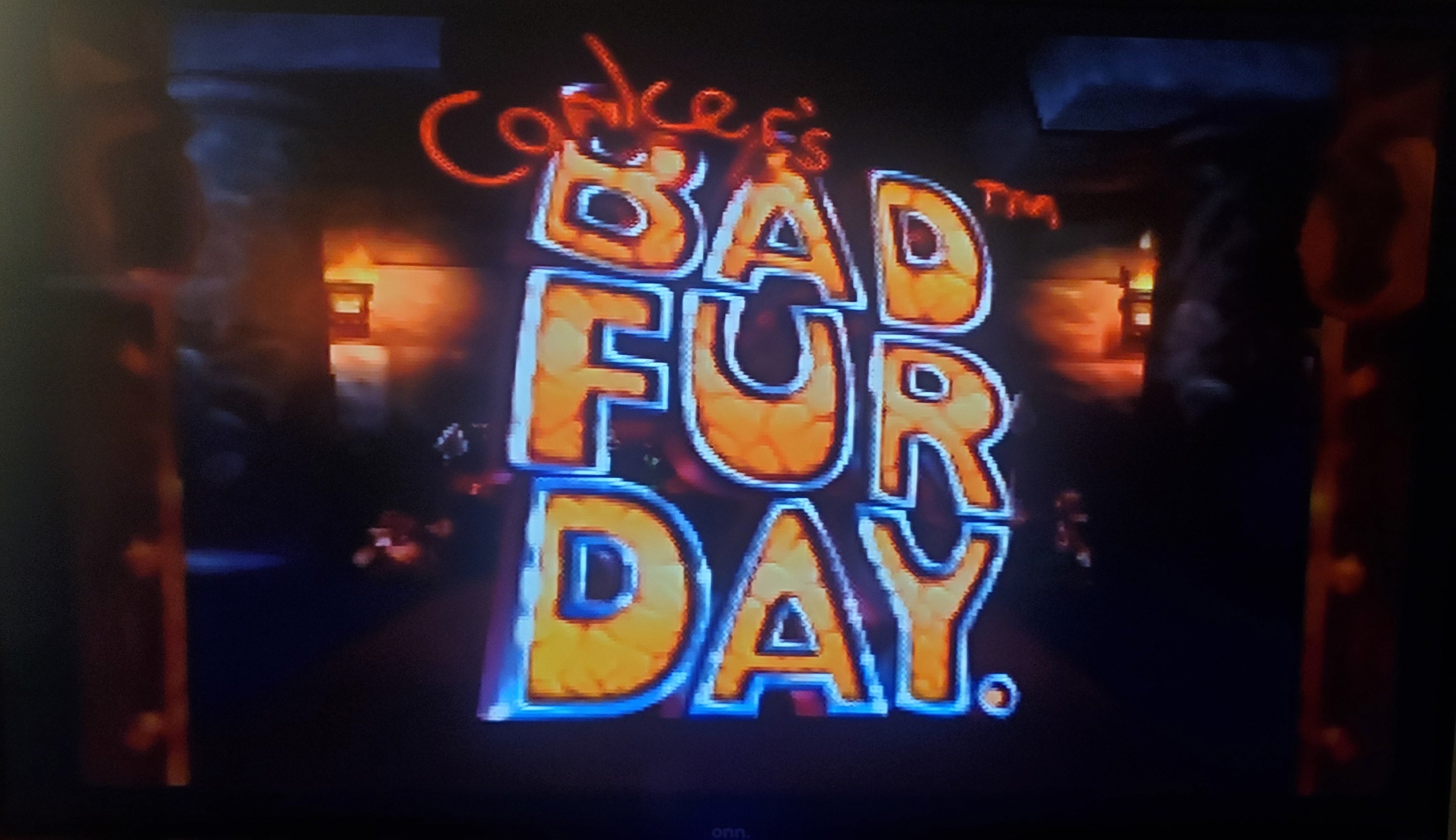 Conker's Bad Fur Day N64 Nintendo 64 Video Game Cartridge 2001