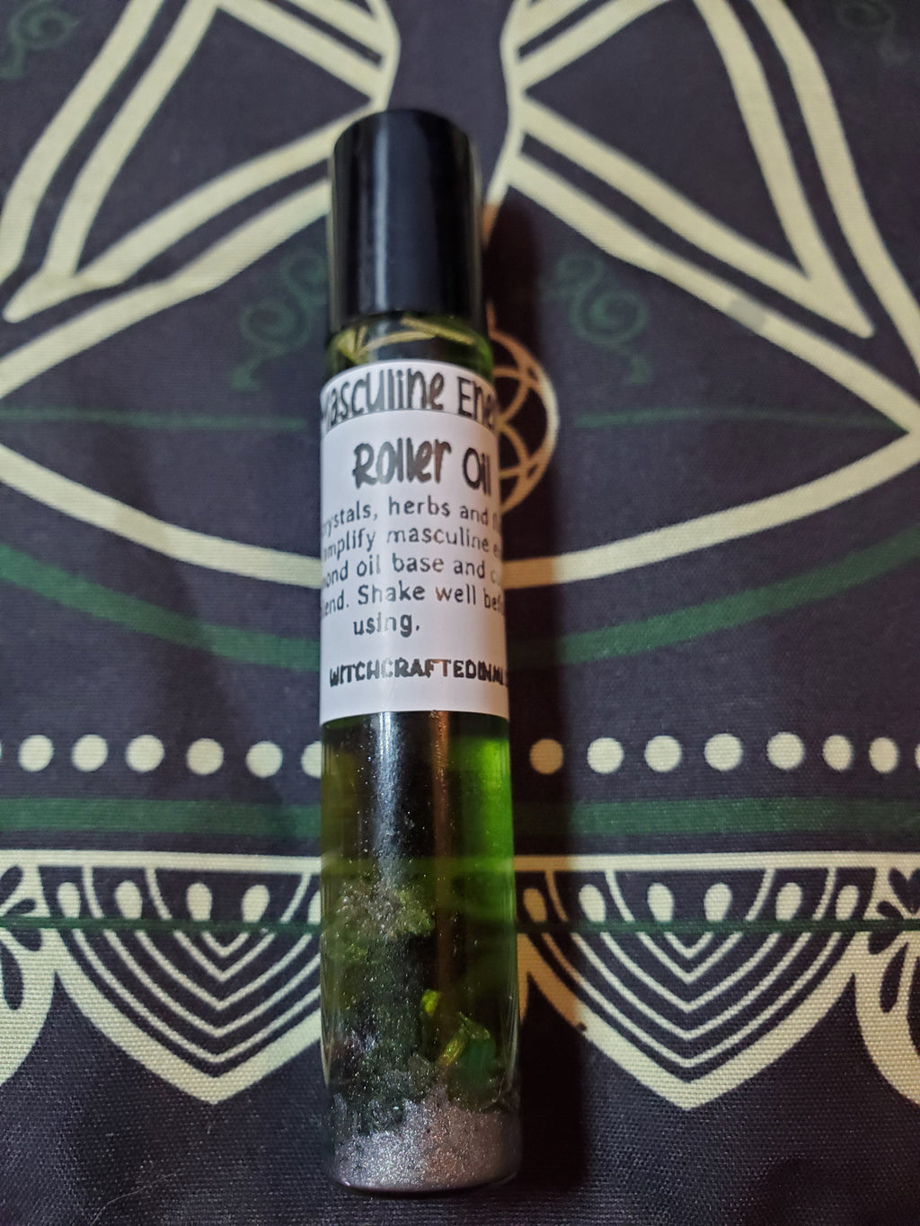 Masculine Energy Roller Oil Perfume Holistic Health Beauty Large
