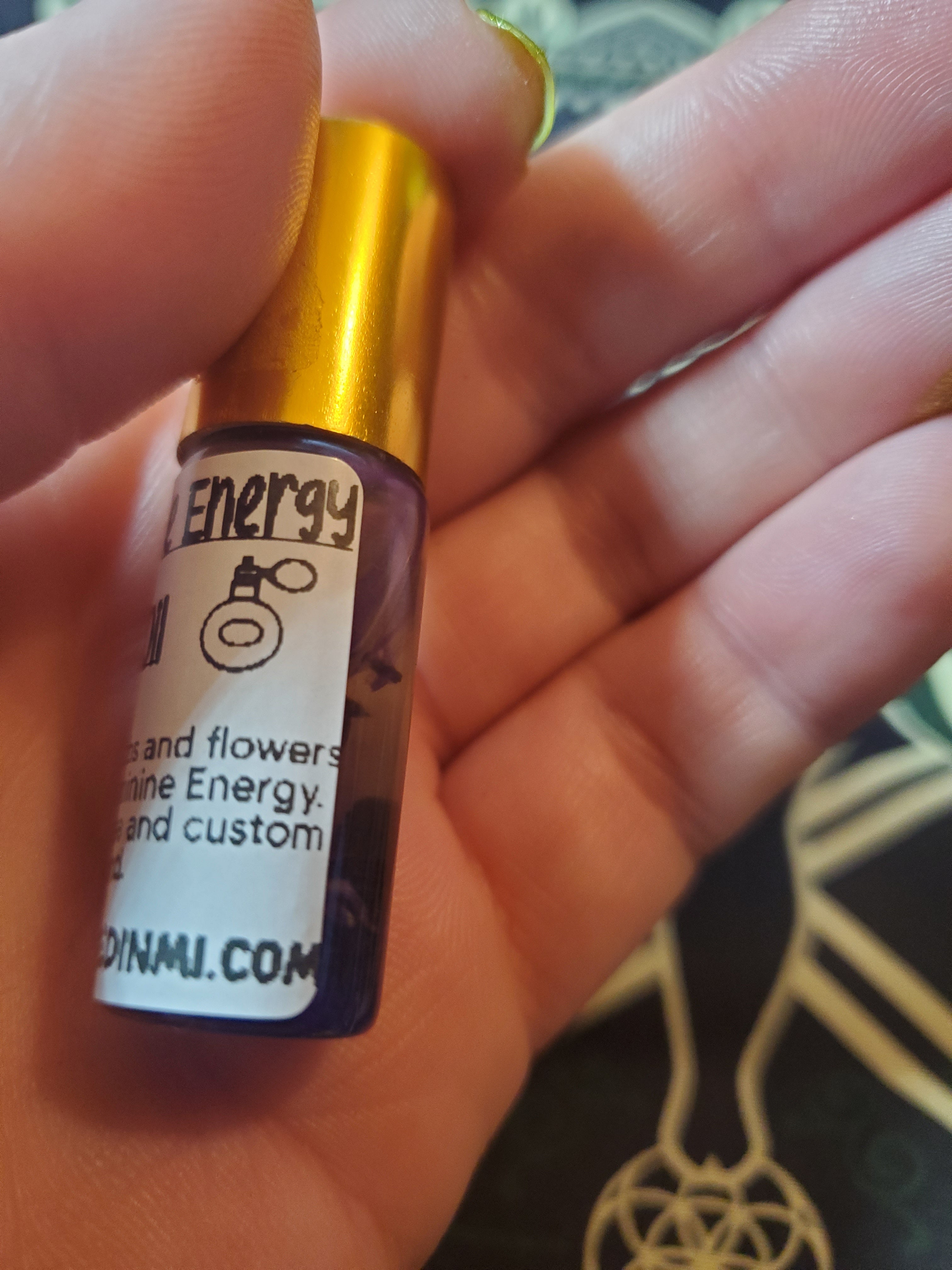 Divine Feminine Energy Roller Oil Perfume Holistic Health Beauty Small
