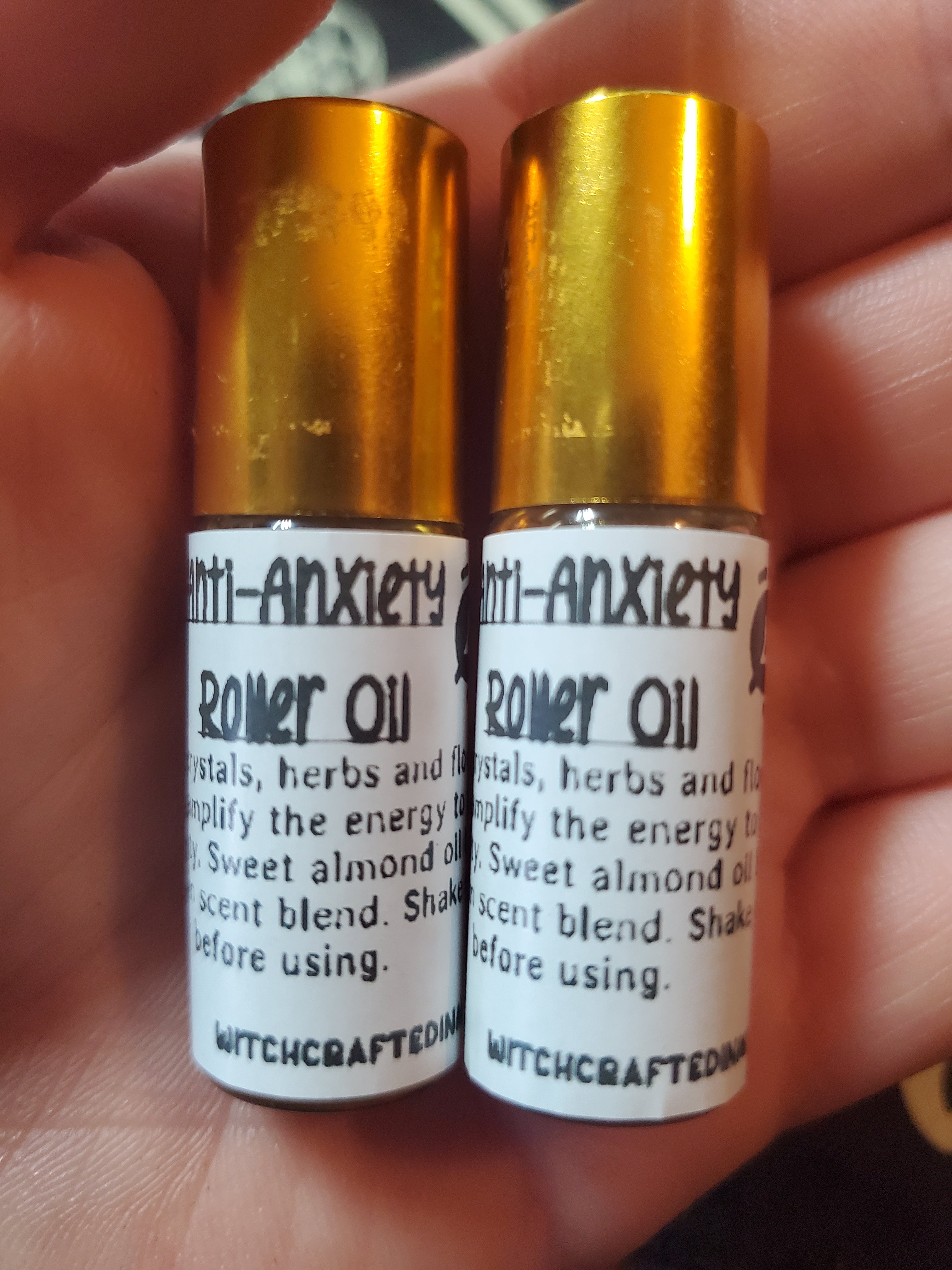 Anti-Anxiety Roller Oil Perfume Holistic Health Beauty Small