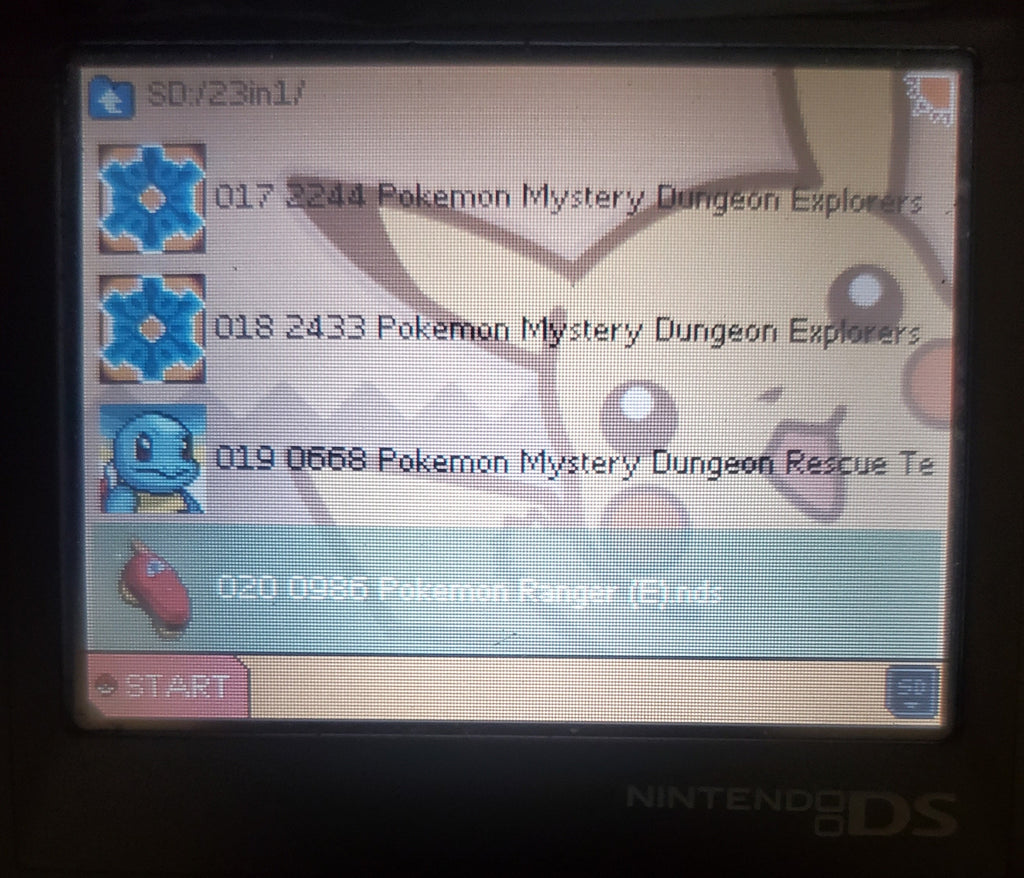 Pokemon 23 in 1 Nintendo DS Huge Collection Great Value Lot