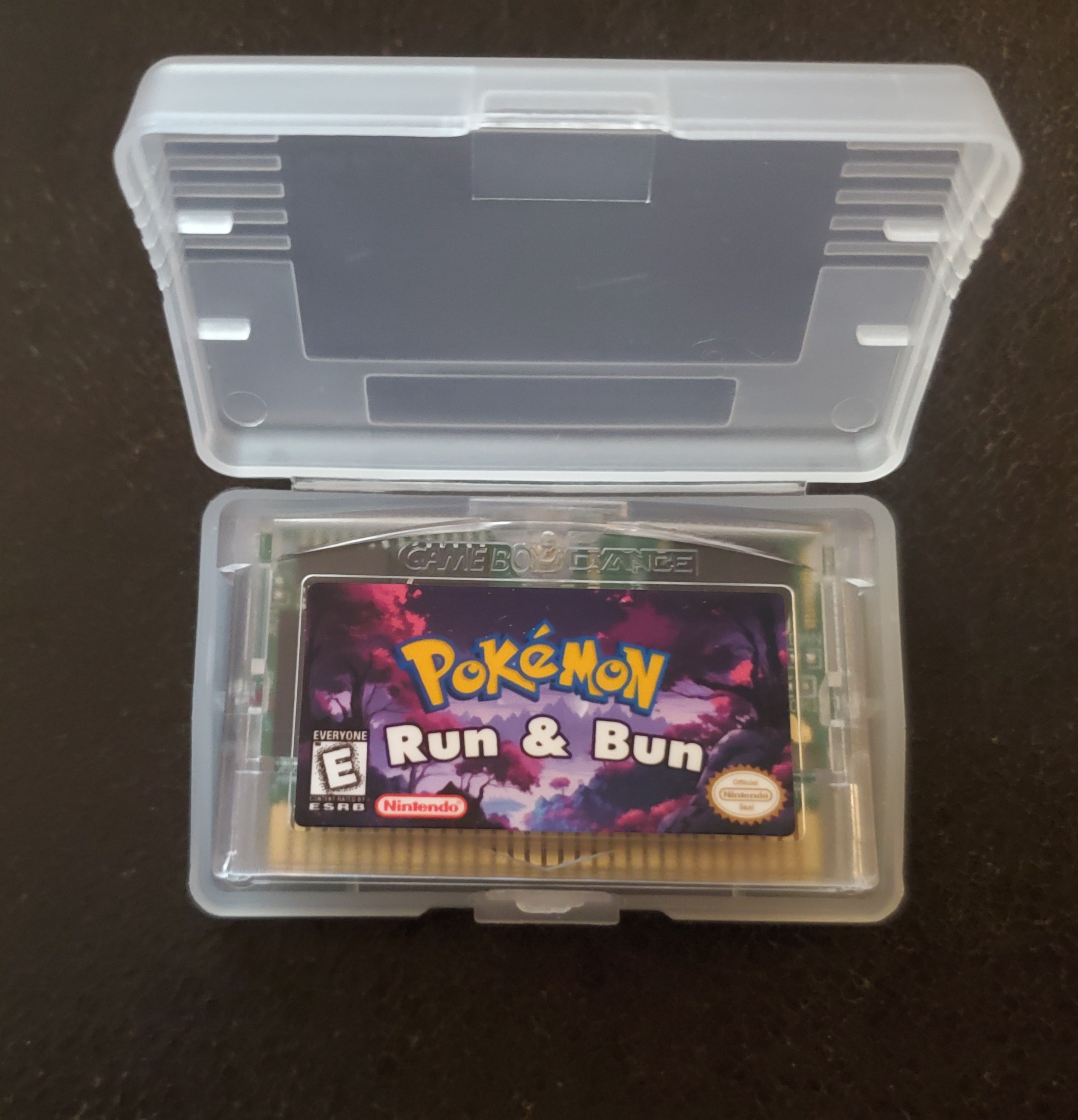 Pokemon Run & Bun GBA ROM Hack Video Game Boy Advance