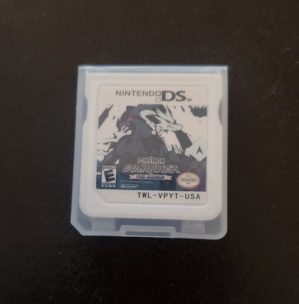 Pokemon Conquest Twin Dragons Nintendo DS Custom ROM Hack Video Game