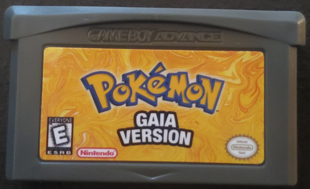Pokemon Gaia GBA ROM Hack Video Game Custom Gameboy Advance