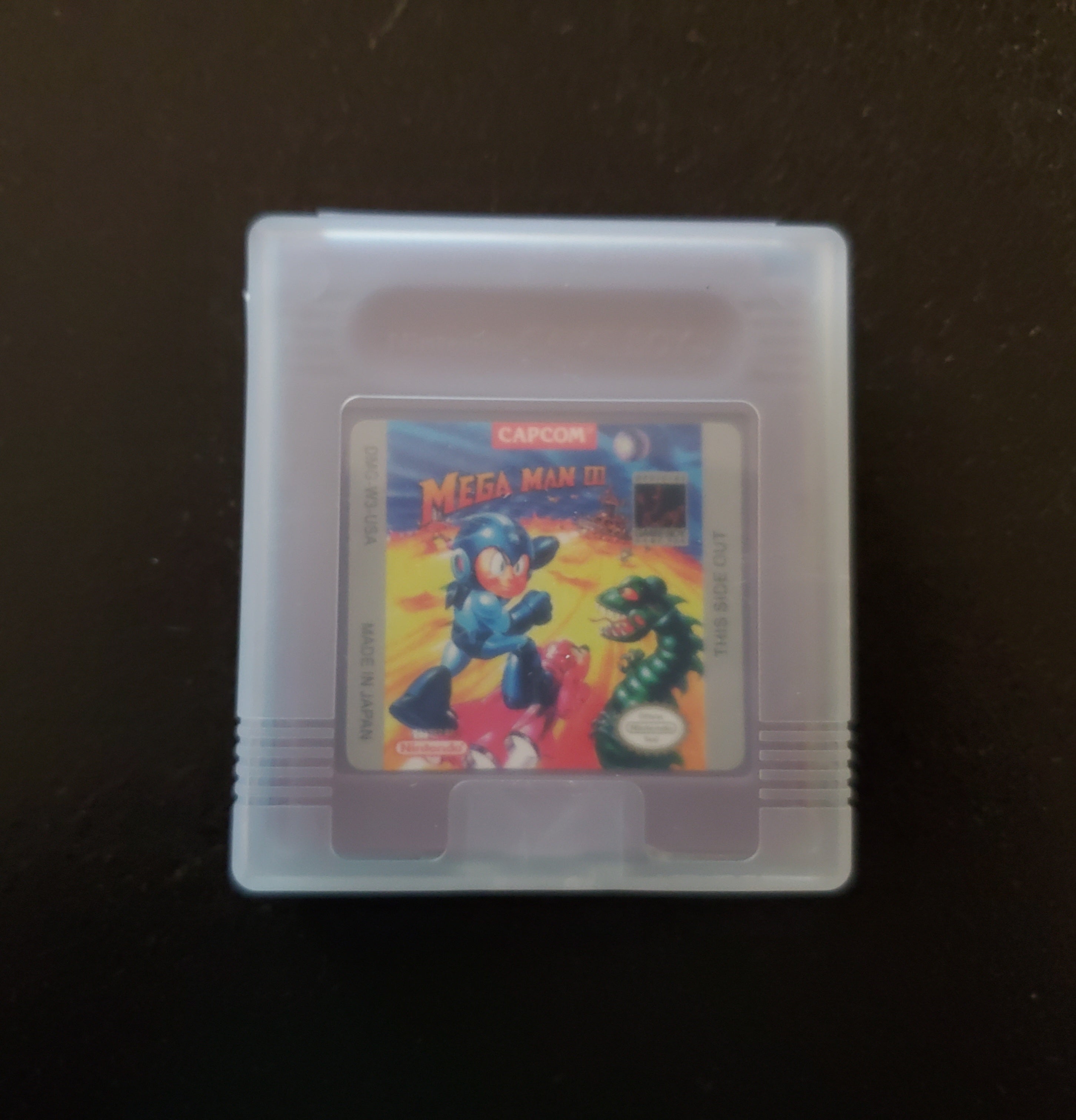 Mega Man 3 GB Video Game Cartridge Game Boy
