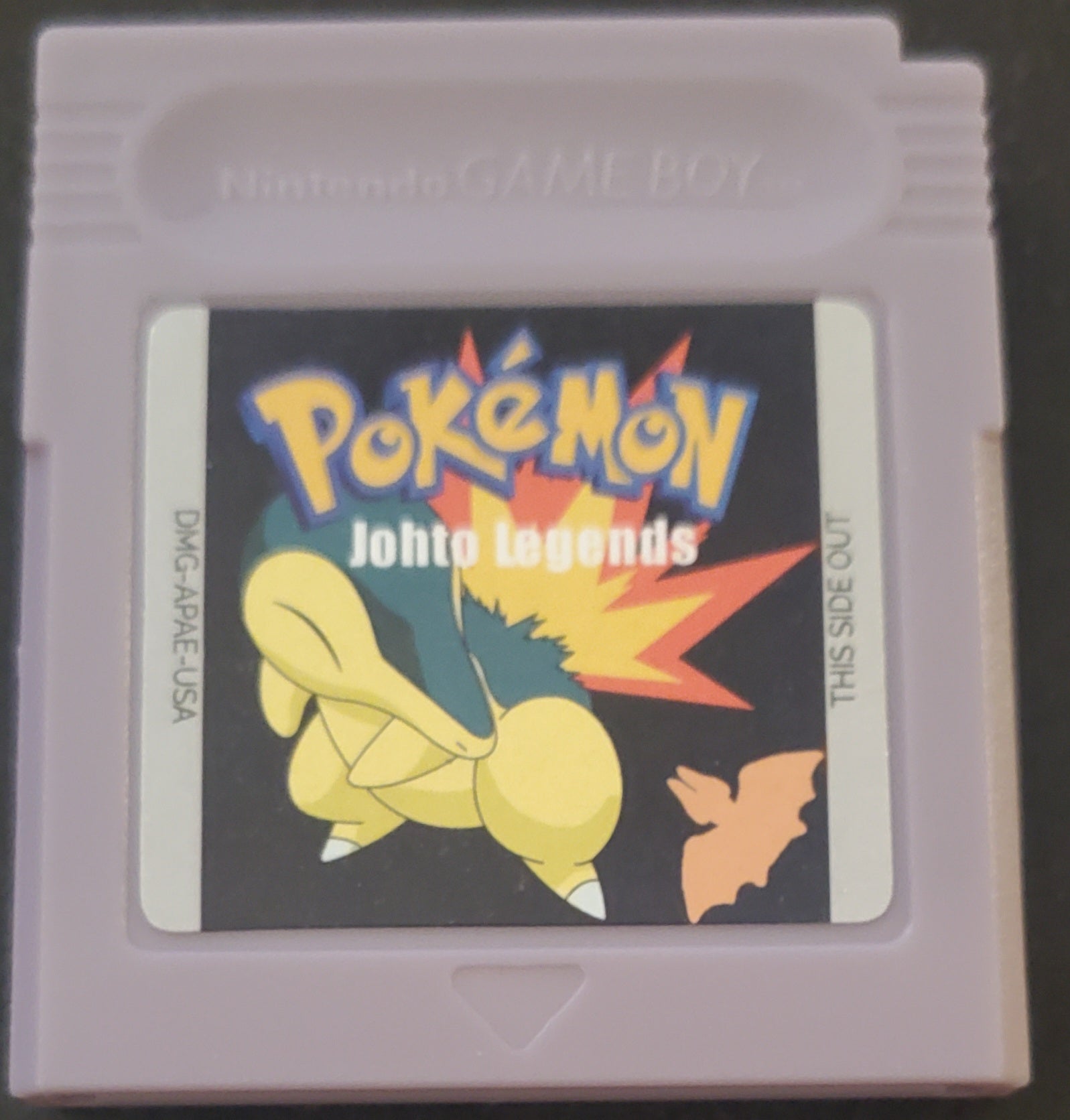 GBC Pokemon ROM Hack Video Game Cartridge GameBoy Color