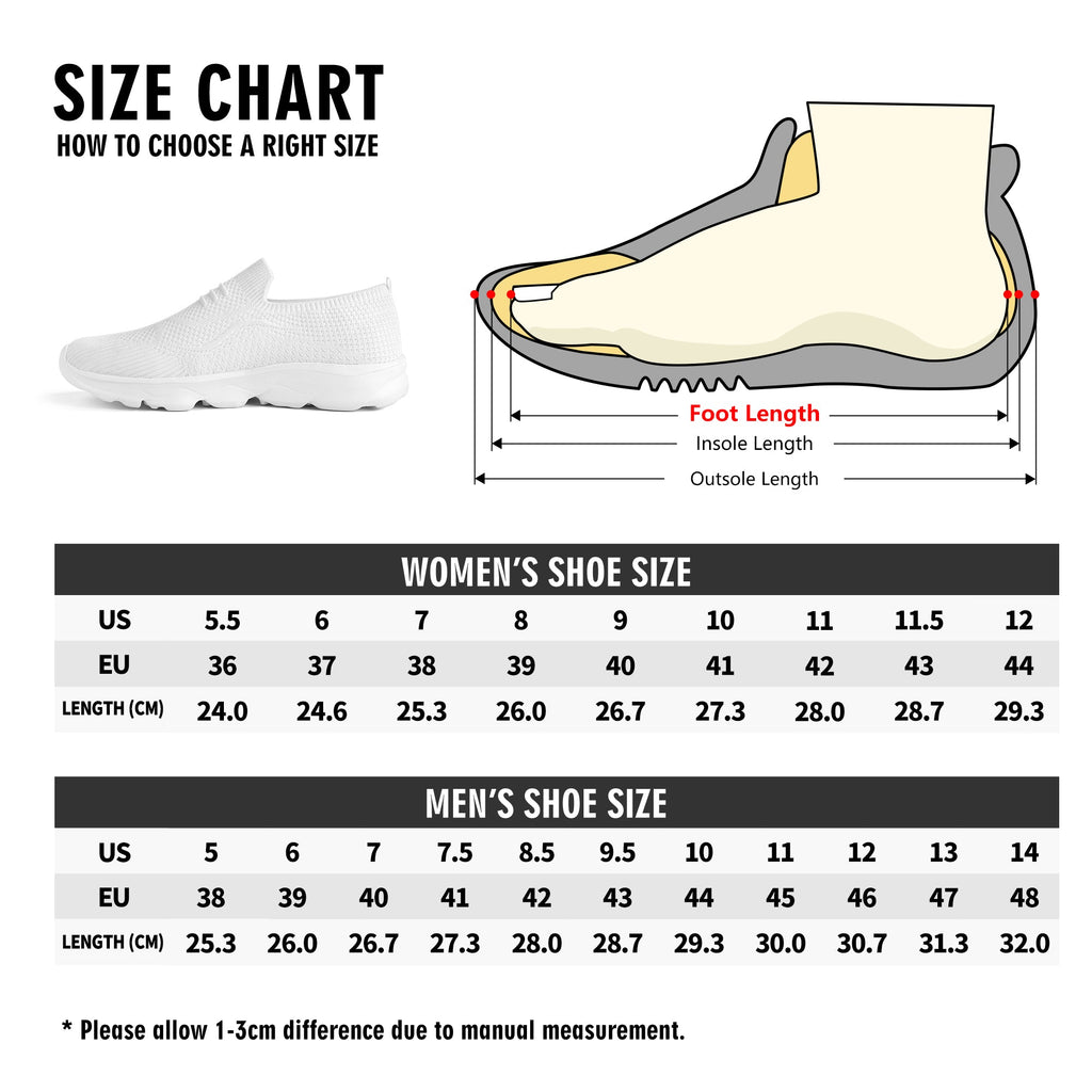 Over the Rainbow Lightweight Unisex Adult Sport Sneakers