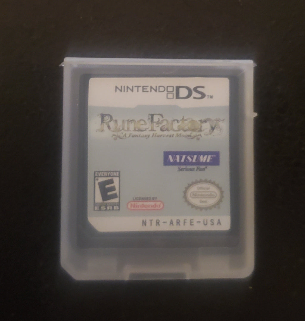 Rune Factory A Fantasy Harvest Moon NDS Video Game Nintendo DS 2006