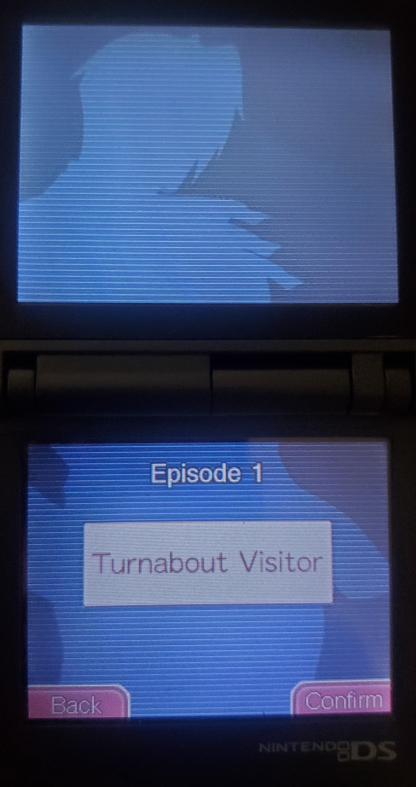 Ace Attorney Investigations Miles Edgeworth NDS Video Game Nintendo DS