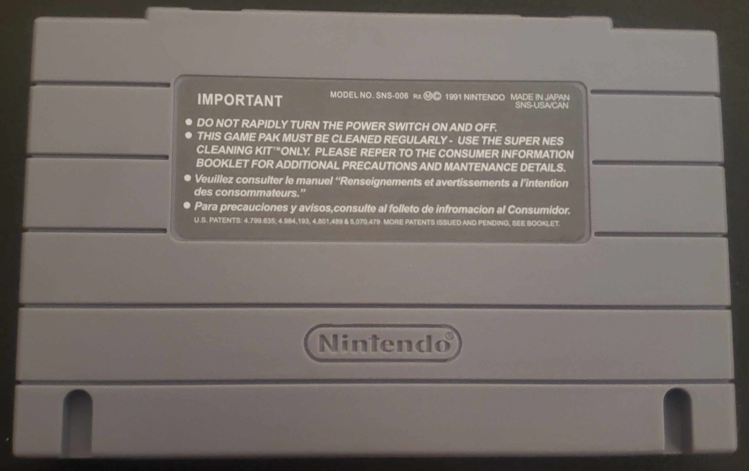 Final Fantasy 2 SNES Video Game Cartridge Super Nintendo 1991