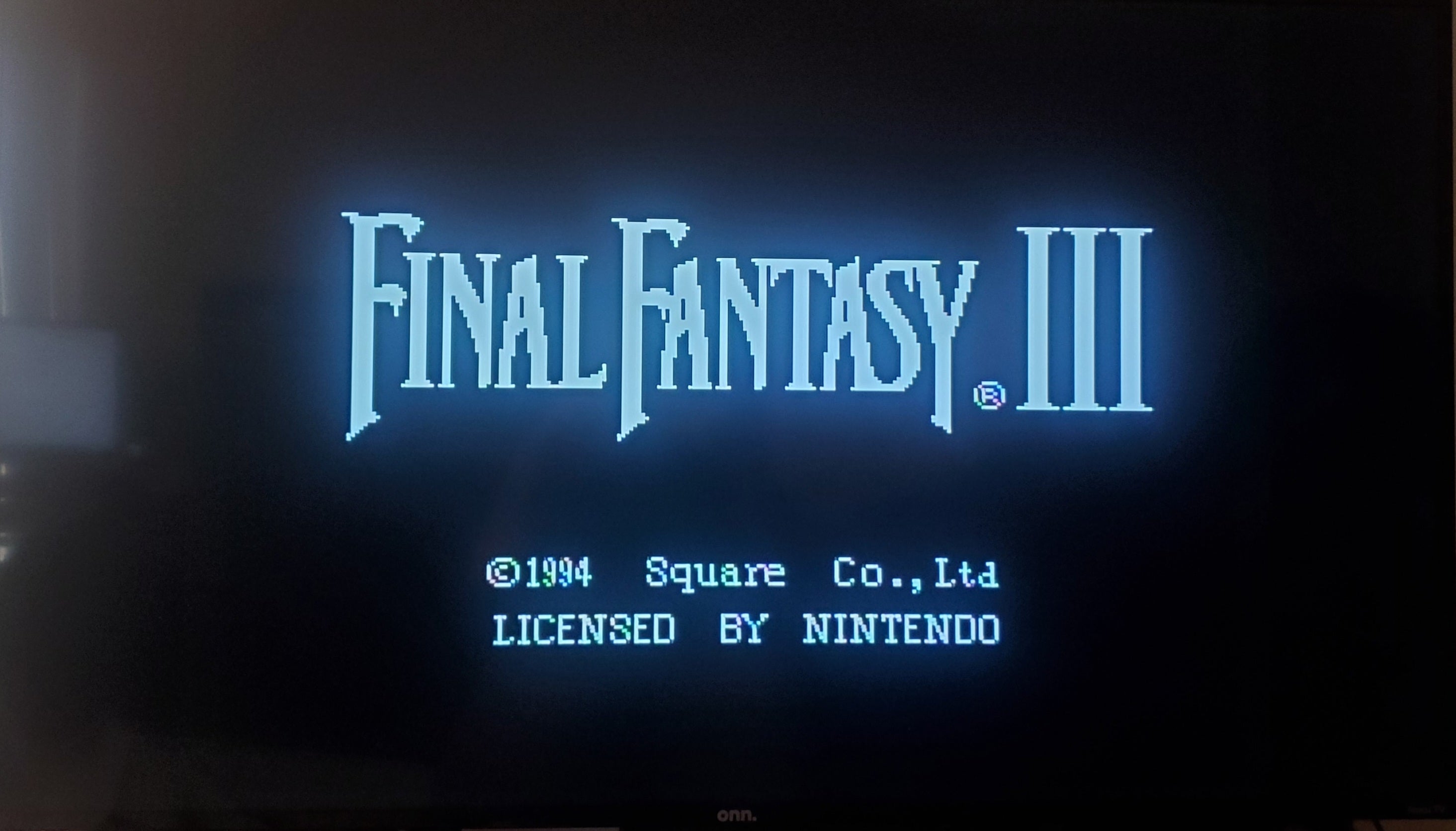 Final Fantasy 3 SNES Video Game Cartridge Super Nintendo 1994