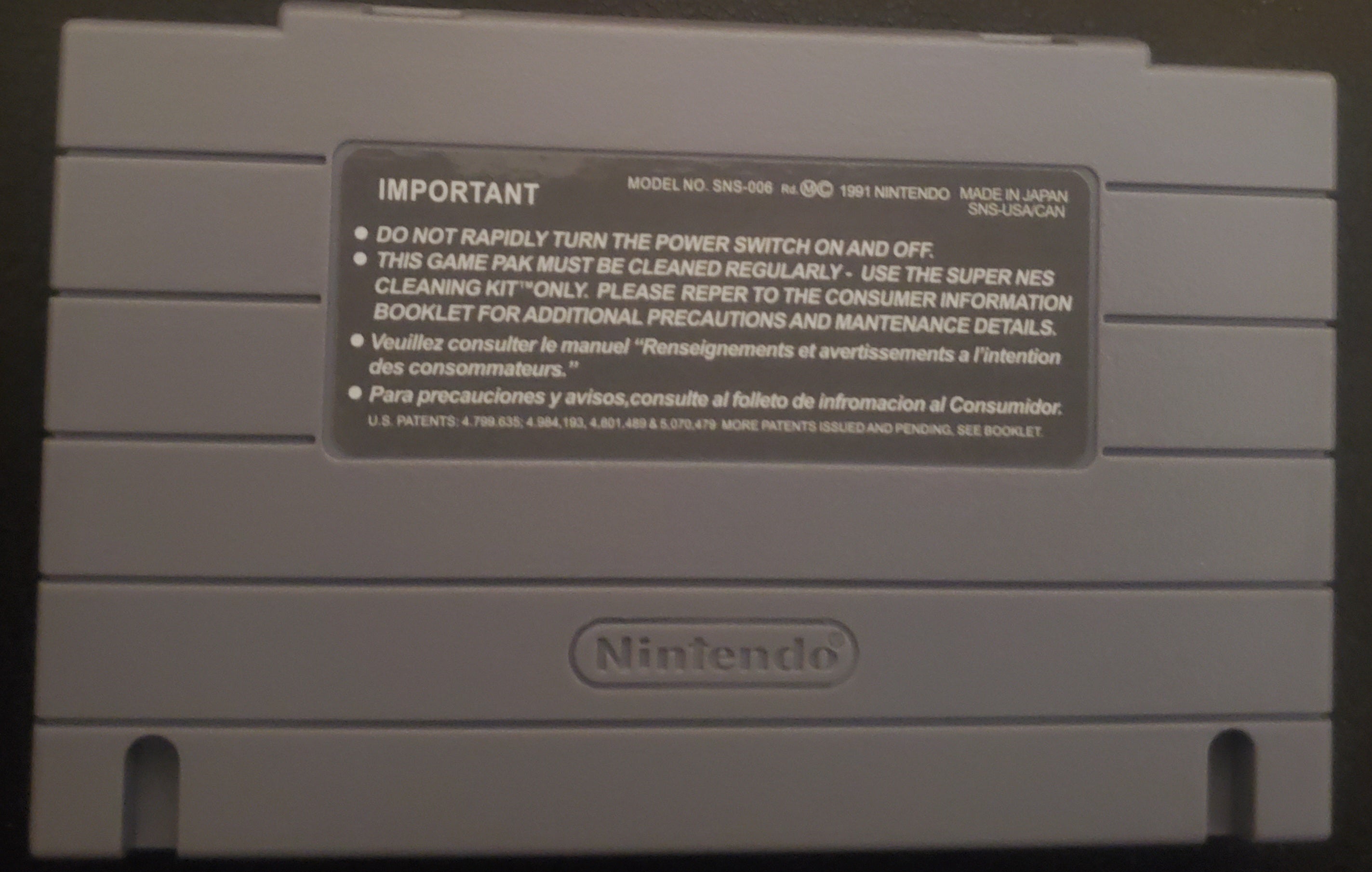 Final Fantasy 4 SNES Video Game Cartridge Super Nintendo 1991