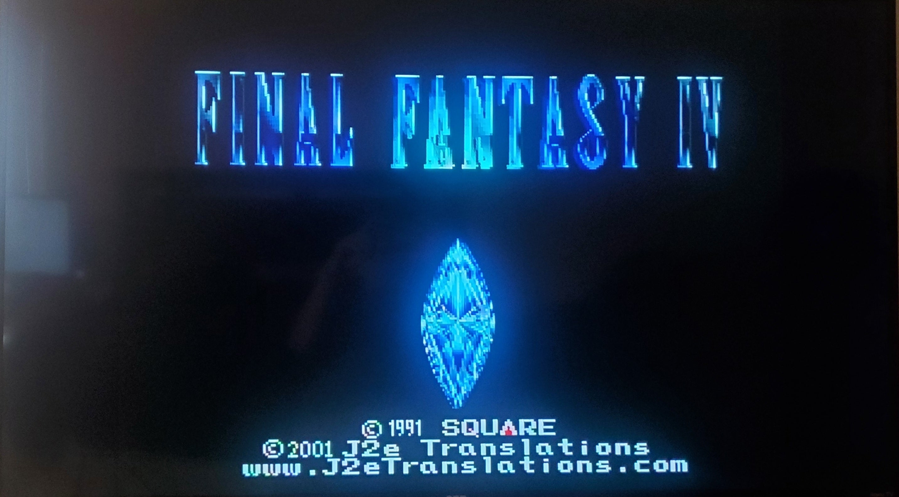 Final Fantasy 4 SNES Video Game Cartridge Super Nintendo 1991