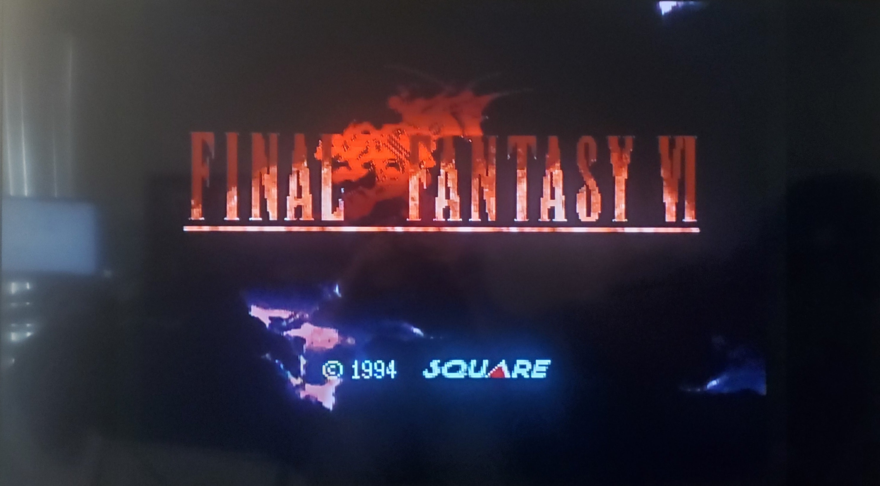 Final Fantasy 6 SNES Video Game Cartridge Super Nintendo 1994