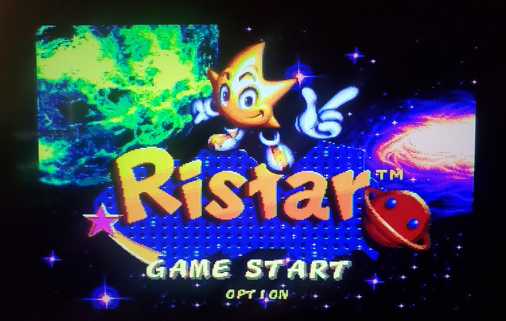 Ristar Sega Genesis Mega Drive Video Game Cartridge 1995