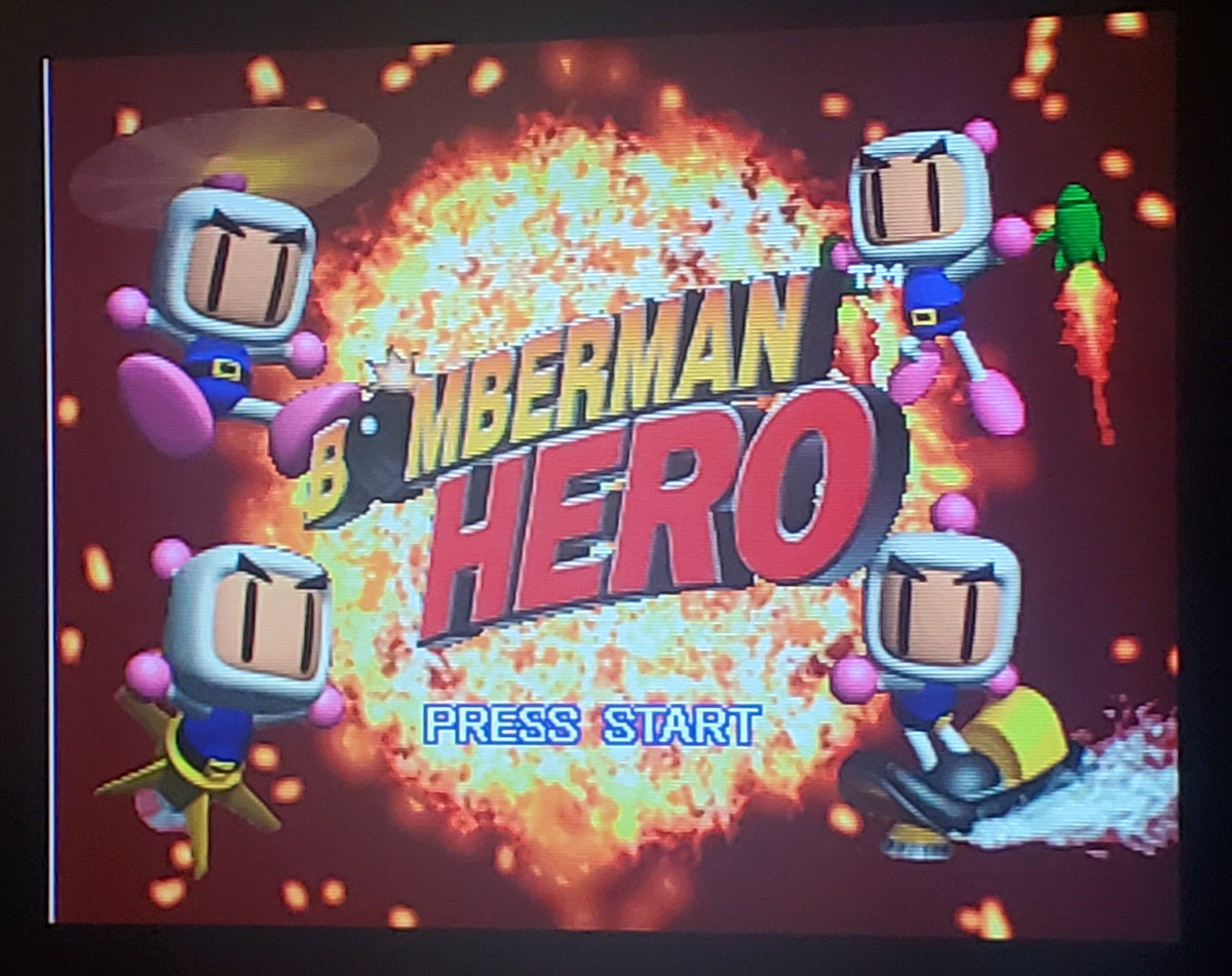 Bomberman Hero N64 Nintendo 64 Video Game Cartridge 1998