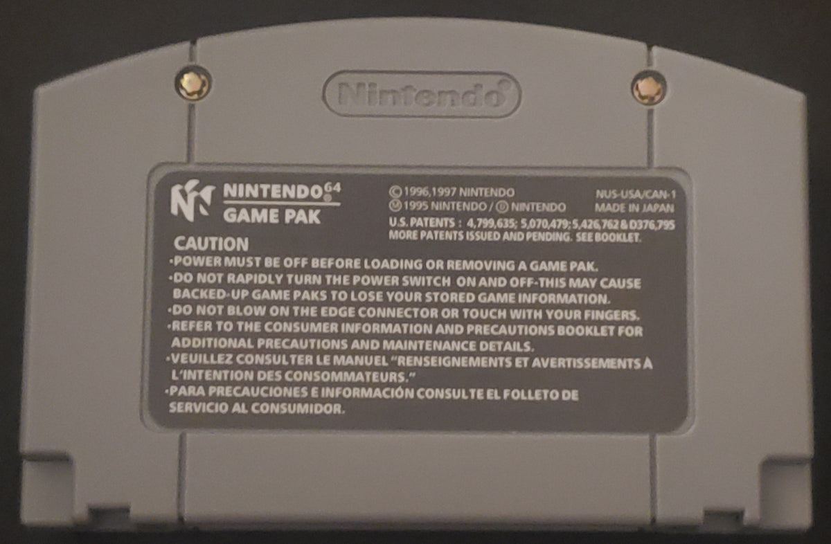 Big Mountain 2000 N64 Nintendo 64 Video Game Cartridge