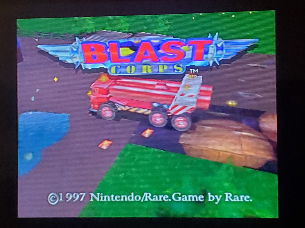 Blast Corps N64 Nintendo 64 Video Game Cartridge 1997