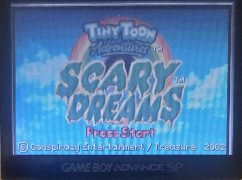 Tiny Toon Adventures Scary Dreams GBA Video Game Boy Advance 2005
