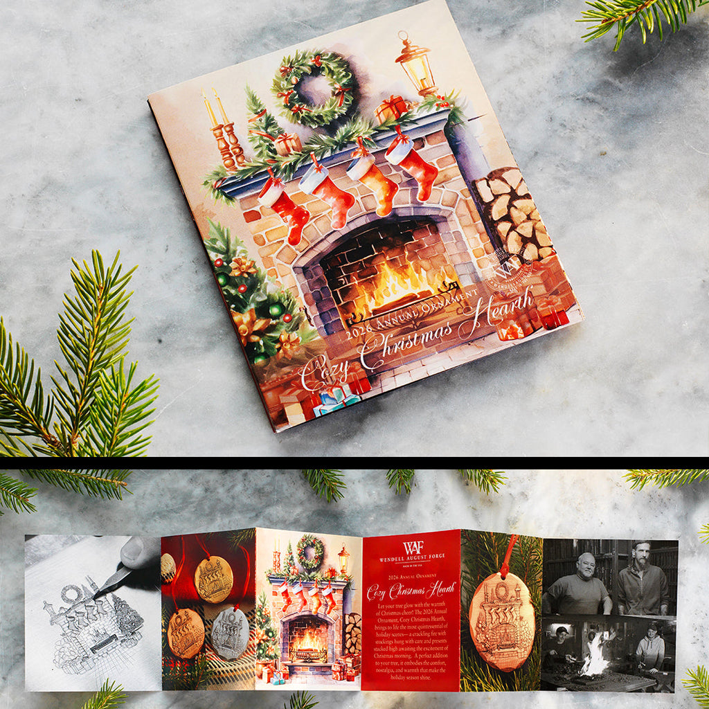 2026 Annual Ornament- Cozy Christmas Hearth (Copper)