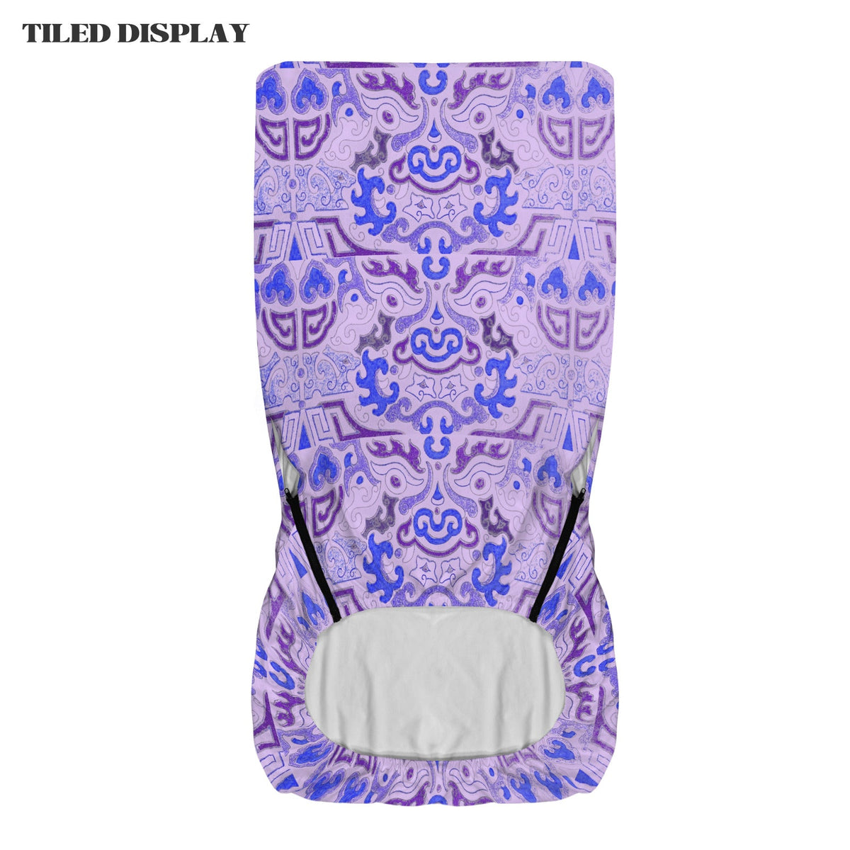 Purple Tribal Pattern Office Chair Cover (Made in the USA)