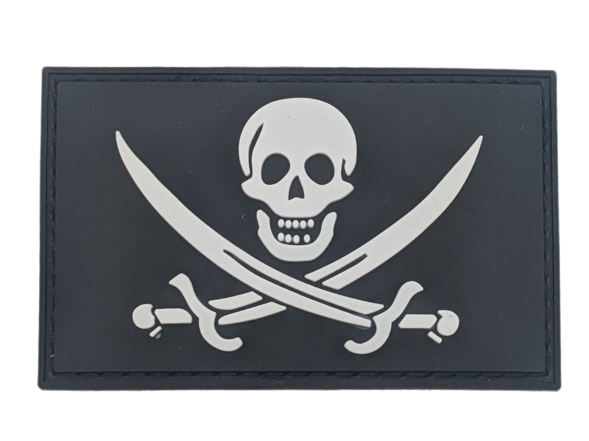 Skull and Cross Bones PVC Patch