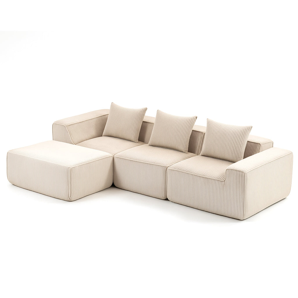 Multi person modular compression sofa that can be freely combined-33005-4