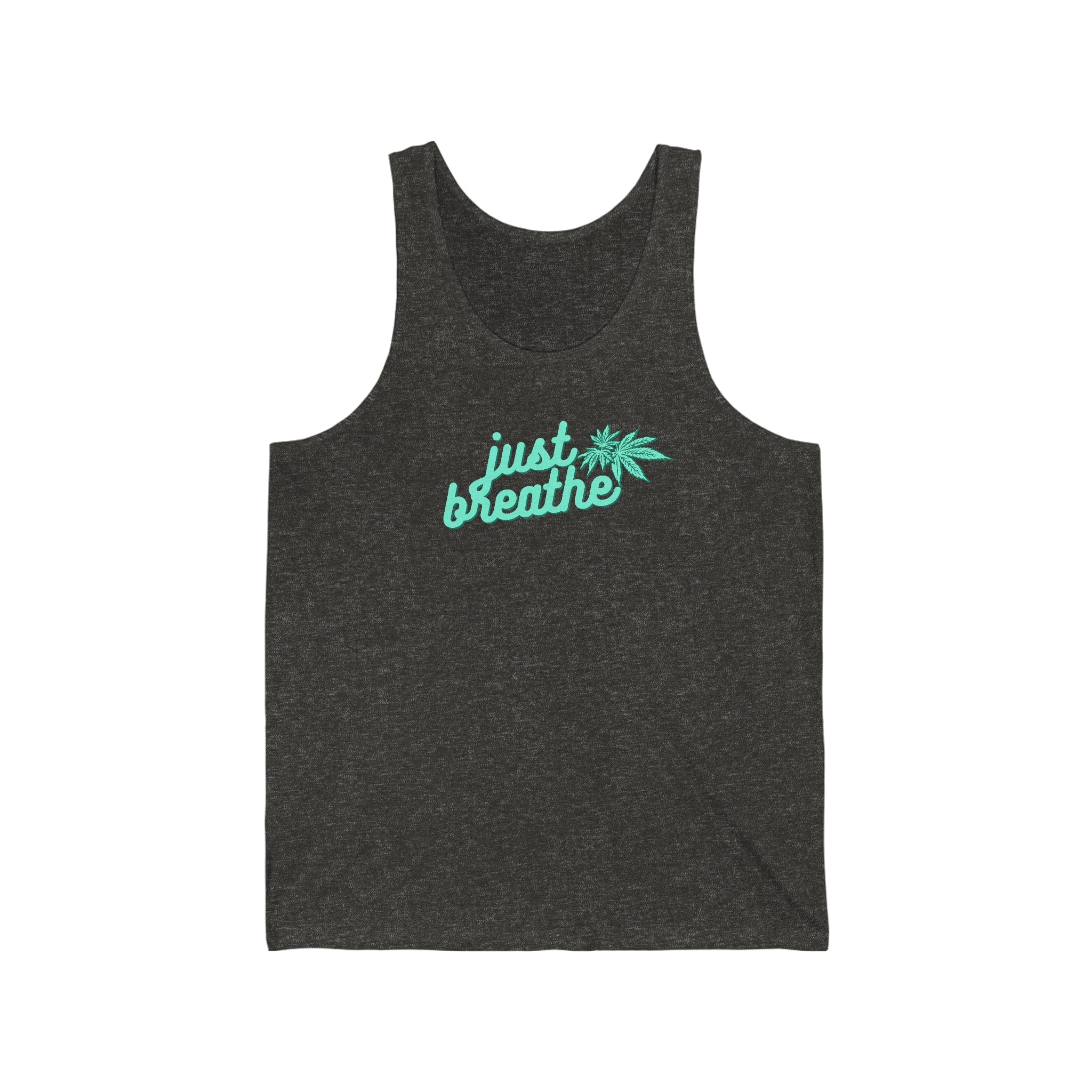 Just Breathe Cannabis Jersey Tank
