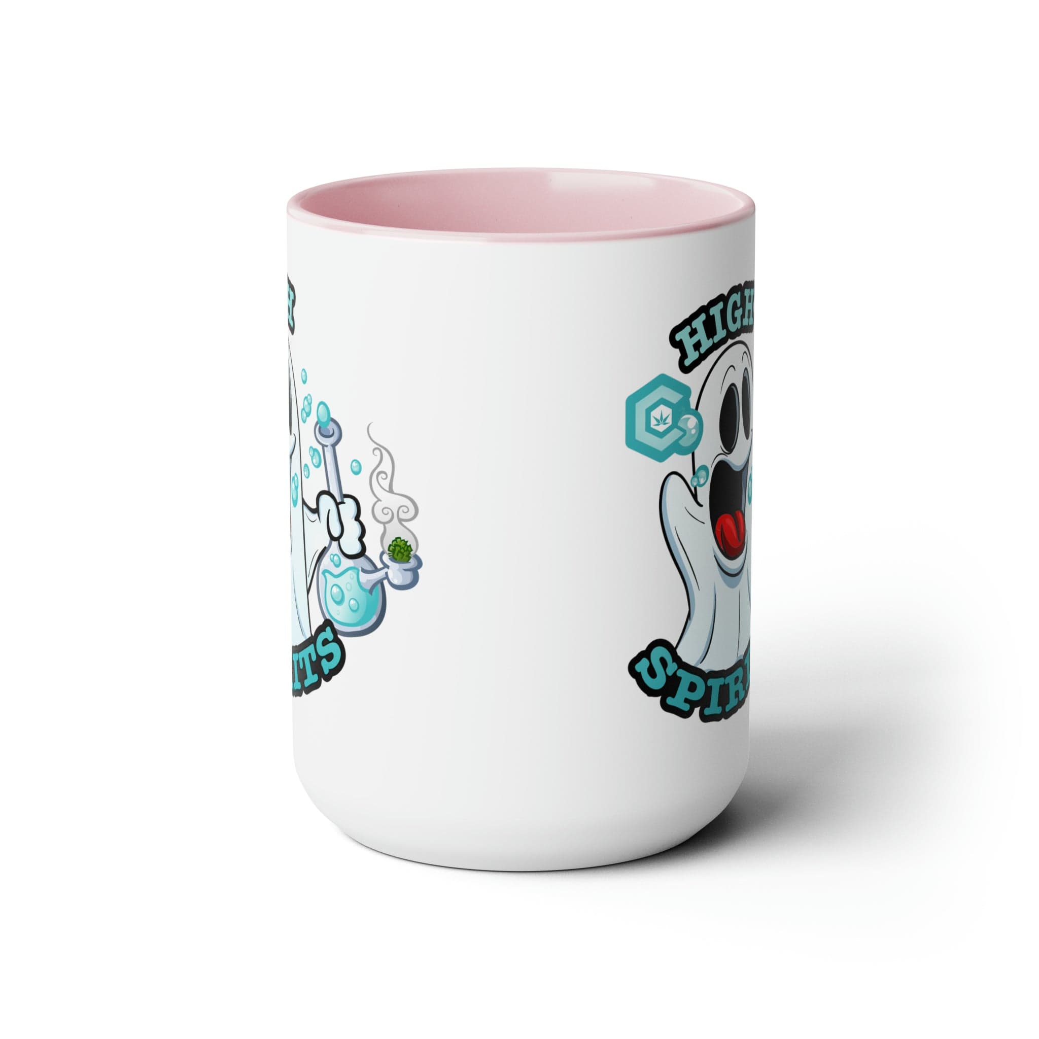 High Spirits Ghost with Bong 15oz Coffee Mug