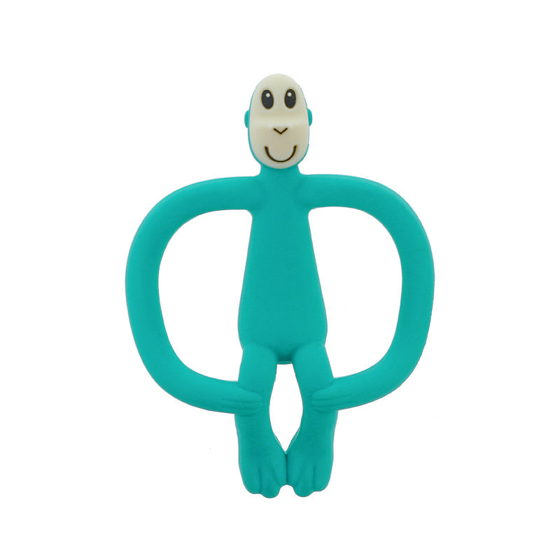 Silicone Baby Teether – Banana, Giraffe, and Monkey Designs