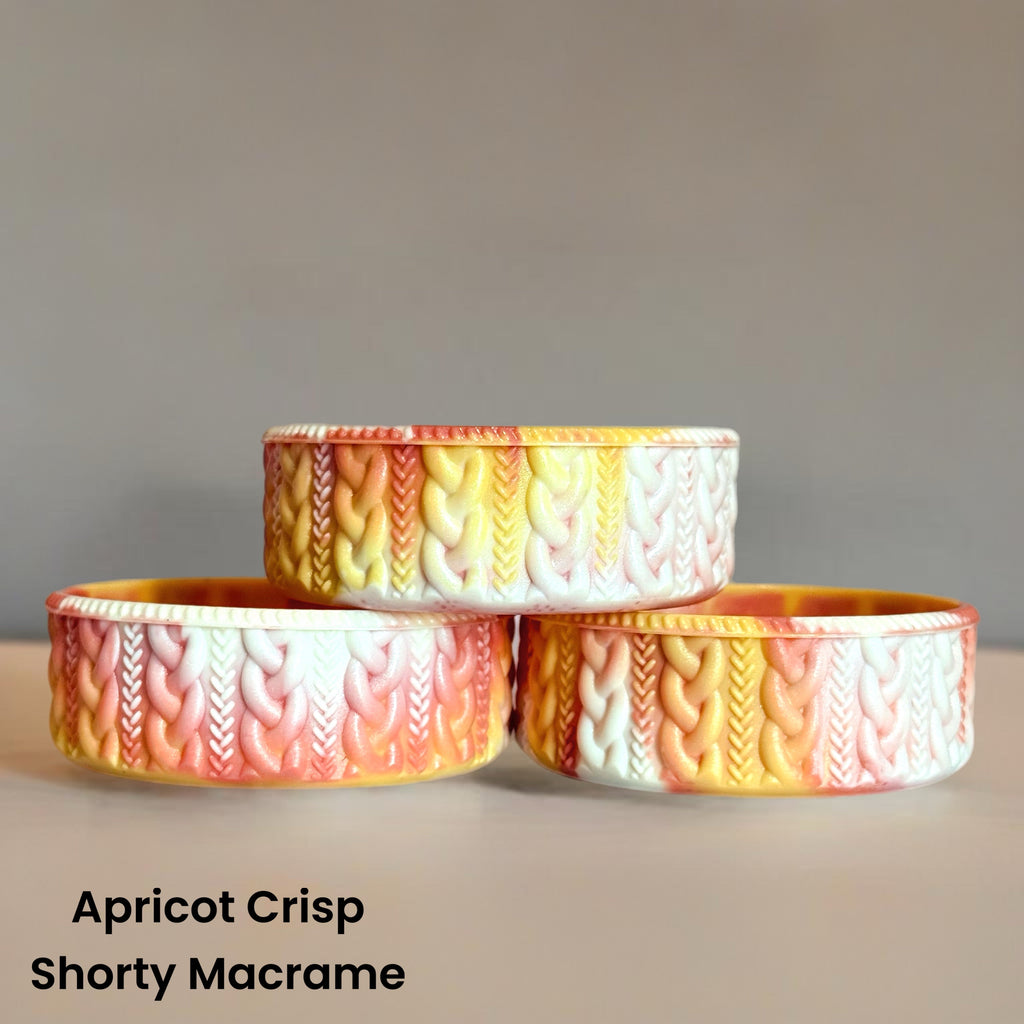 Apricot Crisp Shorty Macrame  Boot
