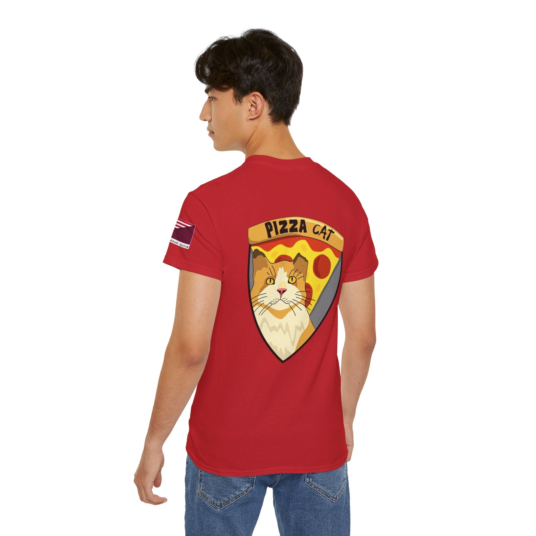 AUAB Pizza Cat - Unisex Ultra Cotton Tee