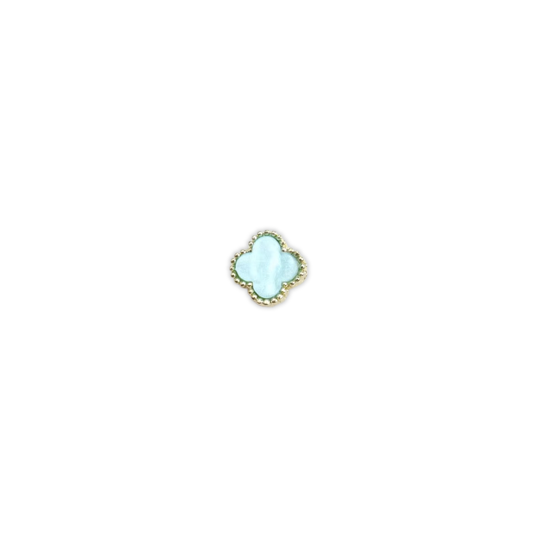 🍀 Clover Luxe Nail Charms