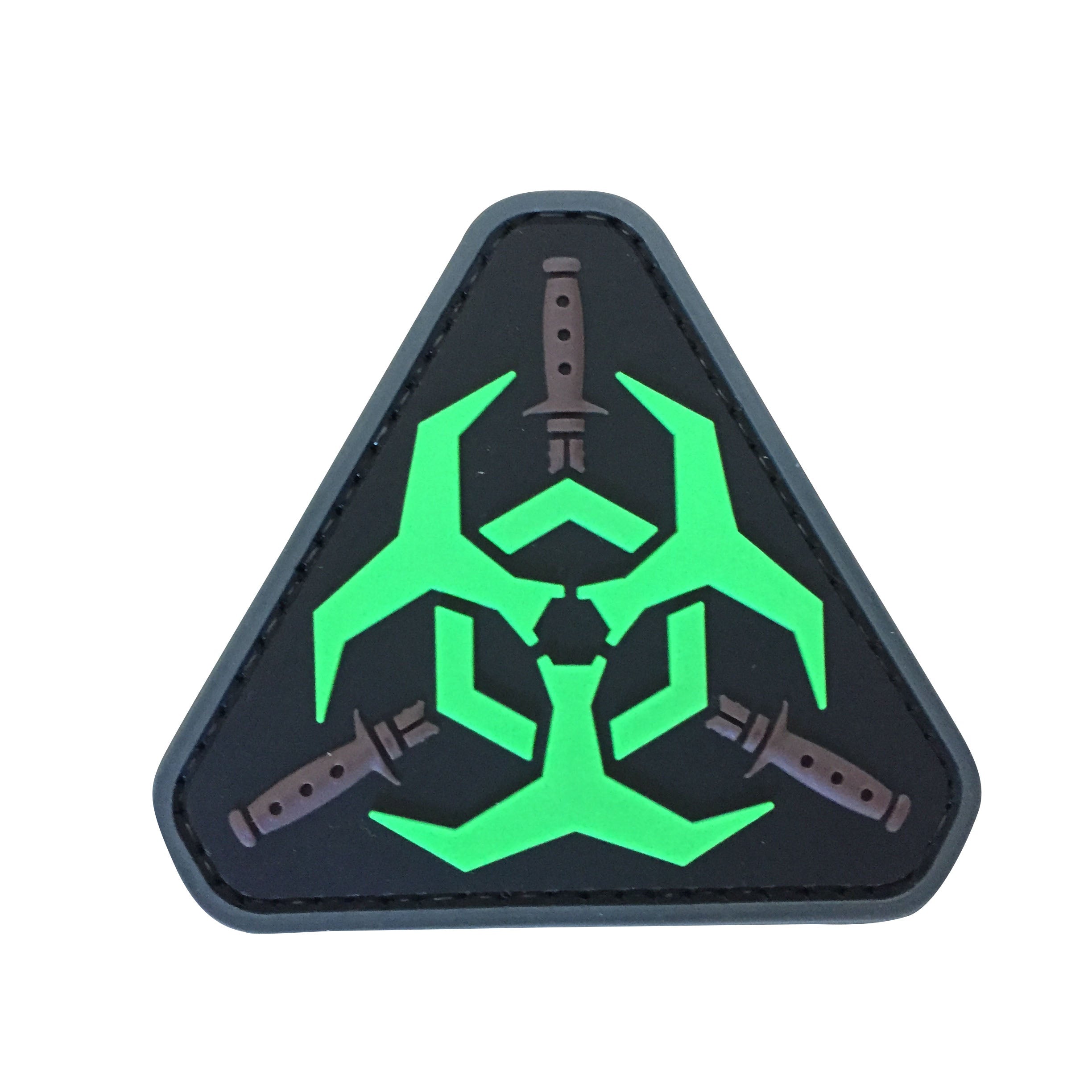 Biohazard - Black and Green - PVC Patch