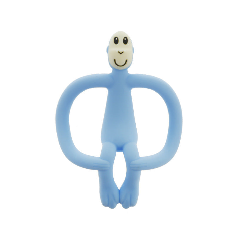 Silicone Baby Teether – Banana, Giraffe, and Monkey Designs