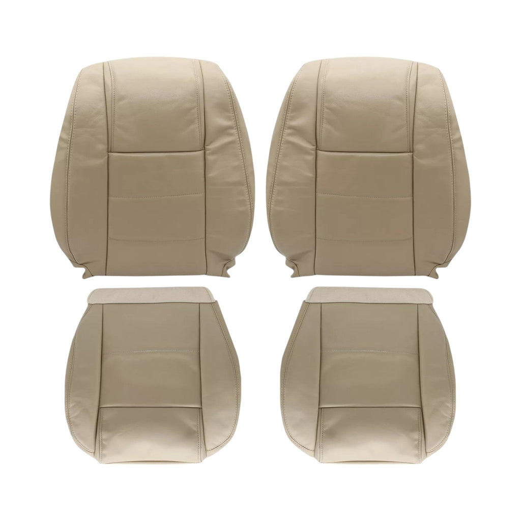 2005 2006 2007 2008 2009 Ford Mustang Coupe GT V6 Leather Seat Covers in Tan
