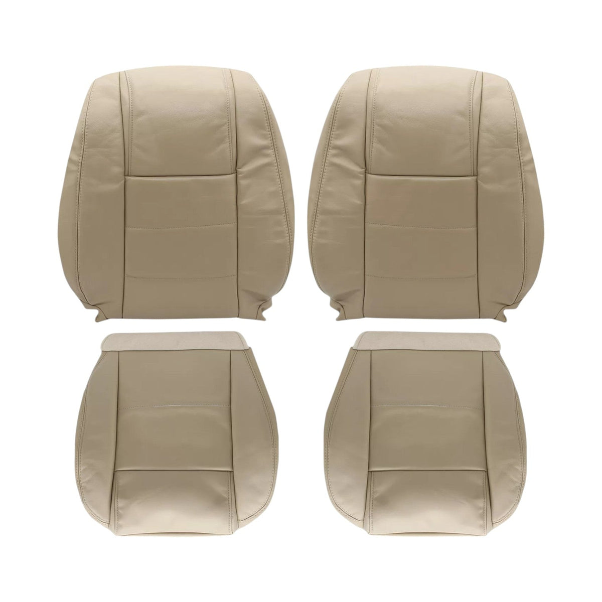 2005 2006 2007 2008 2009 Ford Mustang Coupe GT V6 Leather Seat Covers in Tan