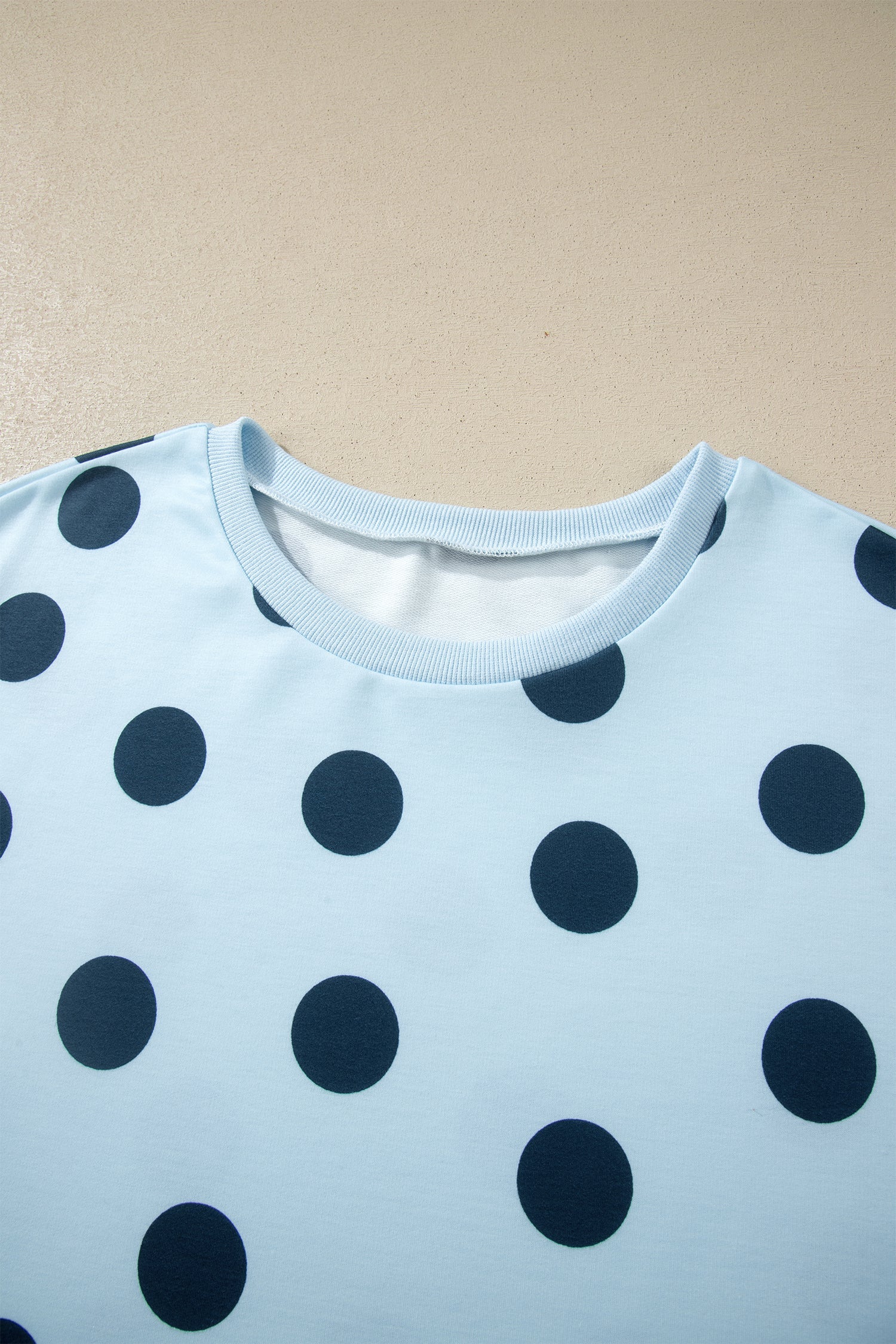 Polka Dot Tee & Drawstring Short Set