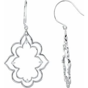 14K Yellow Gold 1/8 CTW Natural Diamond Earrings
