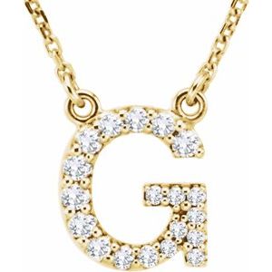 Initial Necklace