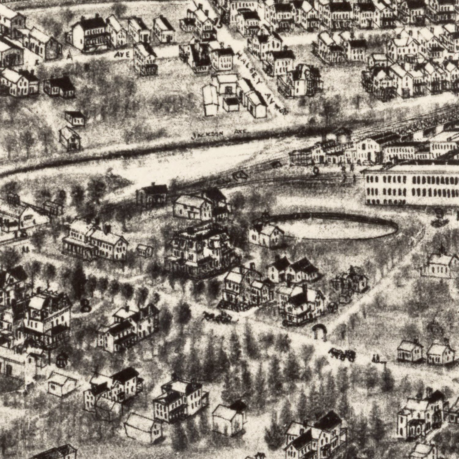 Vintage Map of Rockaway, New Jersey 1902