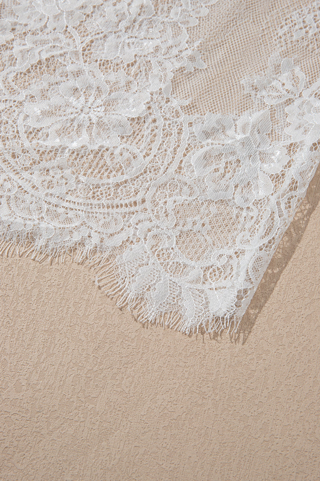 Solid Lace Patchwork Short Sleeve Maxi Dress