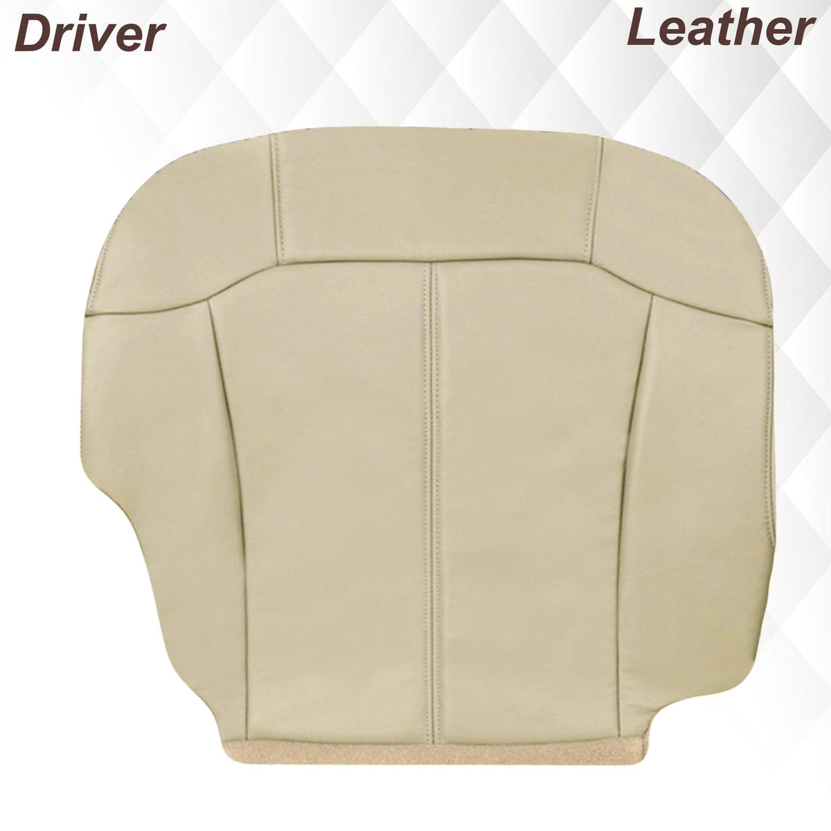 2000-2002 Chevy Tahoe/Suburban Seat Cover in Light Shale Tan: Choose From Variations