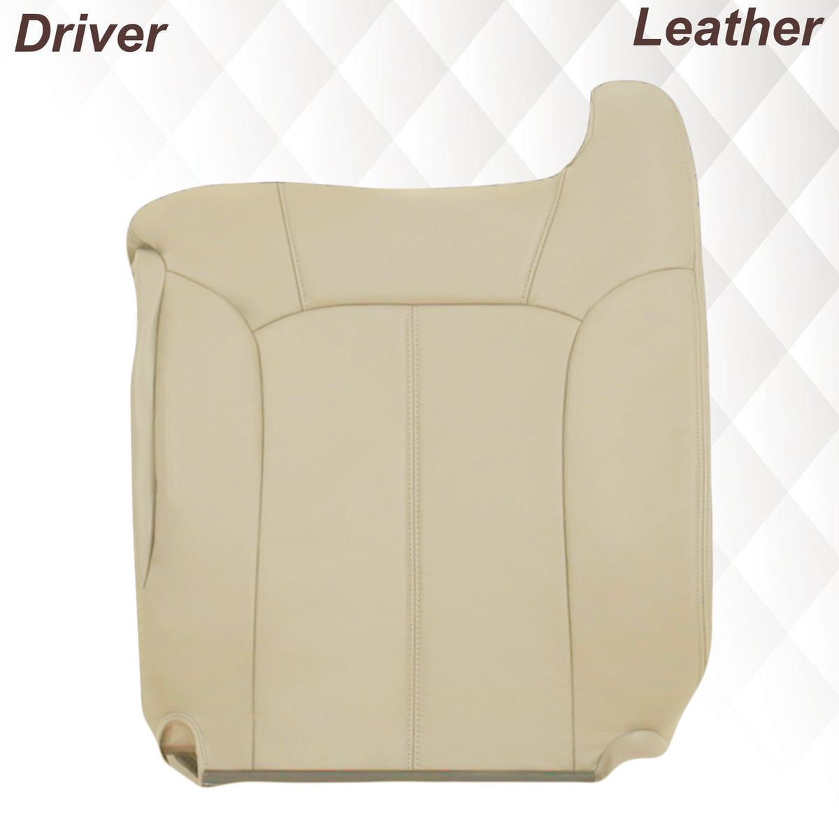 2000-2002 Chevy Tahoe/Suburban Seat Cover in Light Shale Tan: Choose From Variations