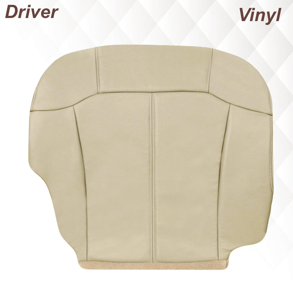 2000-2002 Chevy Tahoe/Suburban Seat Cover in Light Shale Tan: Choose From Variations