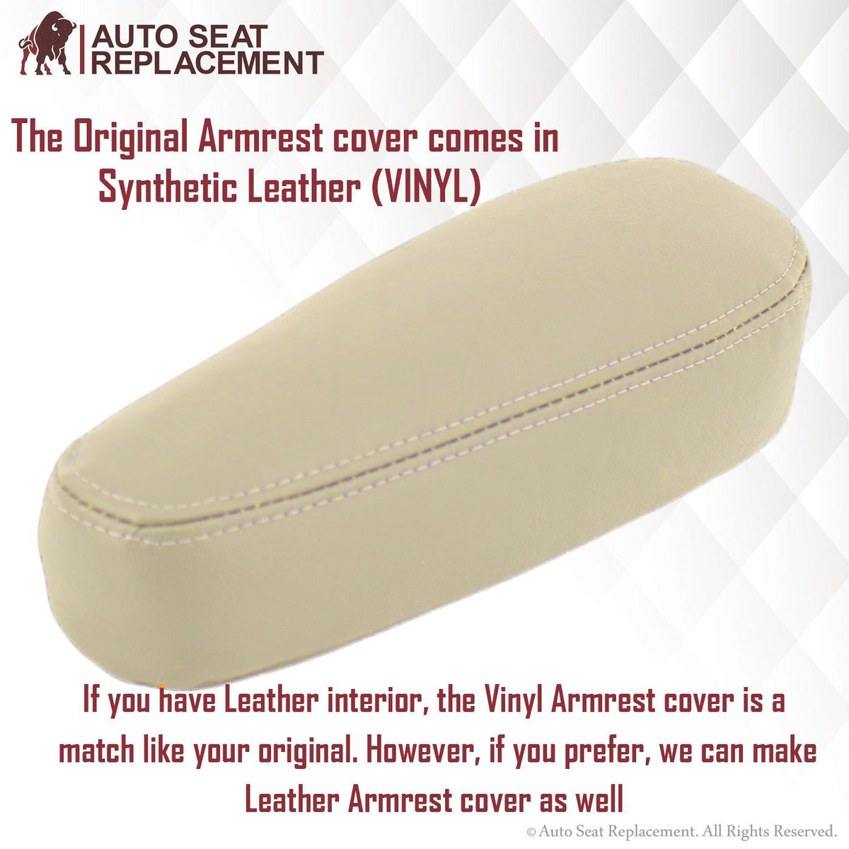 2000-2002 Chevy Tahoe/Suburban Seat Cover in Light Shale Tan: Choose From Variations