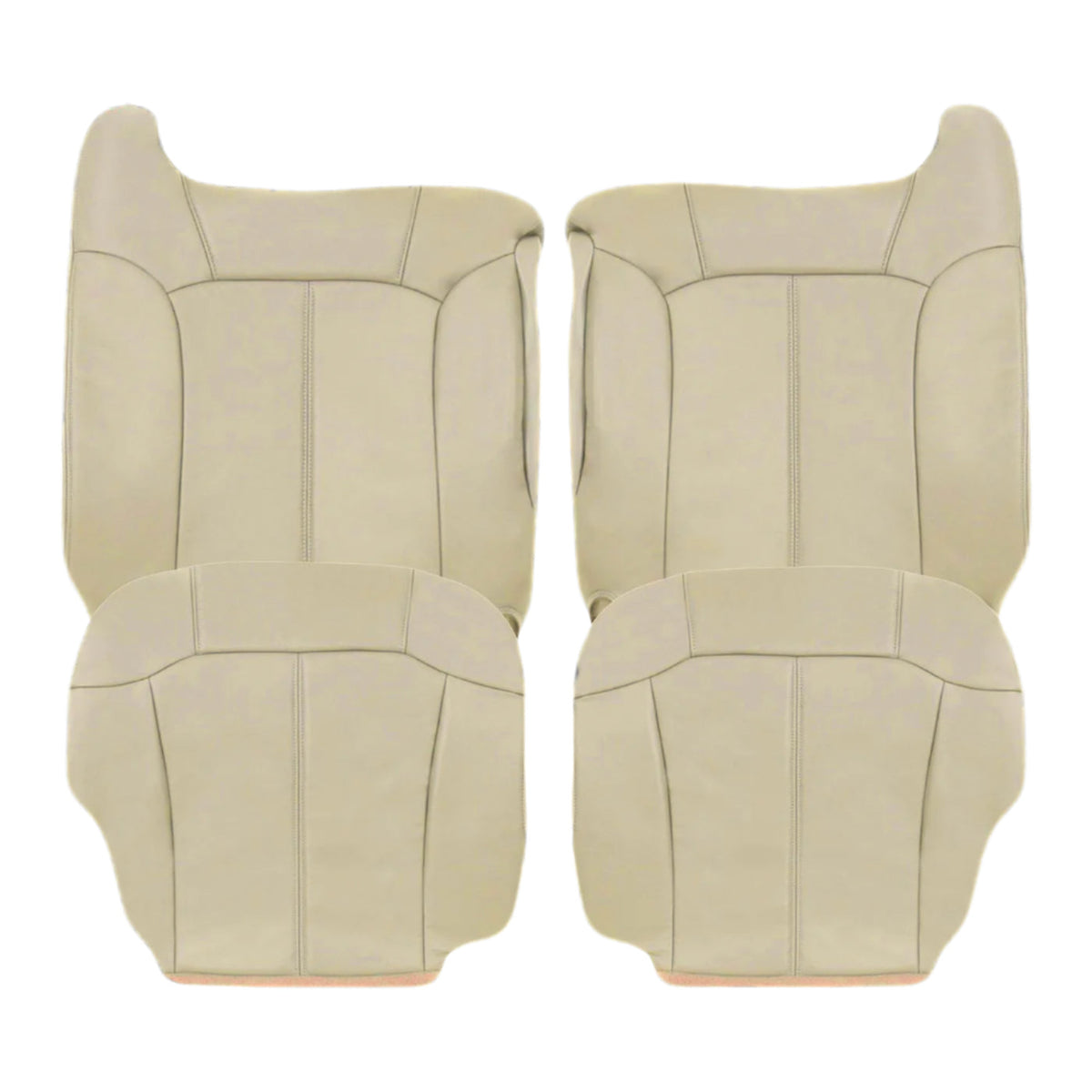 2000-2002 Chevy Tahoe/Suburban Seat Cover in Light Shale Tan: Choose From Variations